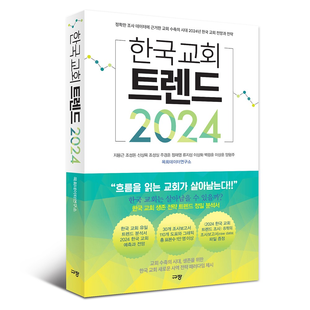 한국 교회 트렌드 2024 - 지용근 외 10인 9791165044640