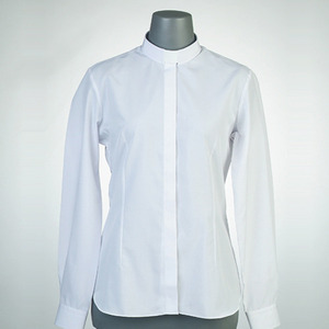 [여목회자셔츠]로만카라오메가셔츠 - 흰색